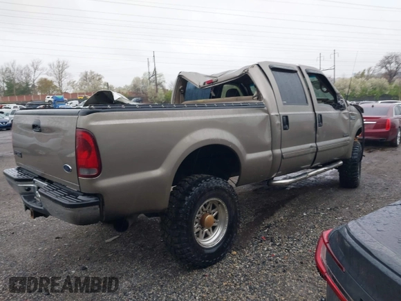 2000 Ford F-250 XL with VIN 1FTNX21F8YEA17319, listed as a IAAI auction lot 41987756 with Not provided miles and . Bid and sale history available at DreamBid. Image 4.