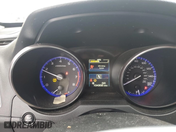 2015 Subaru Legacy 3.6R Limited with VIN 4S3BNEJ67F3023258, listed as a Copart auction lot 76957944 with 104,302 mi miles and Salvage Title. Bid and sale history available at carsss.com. Image 9.