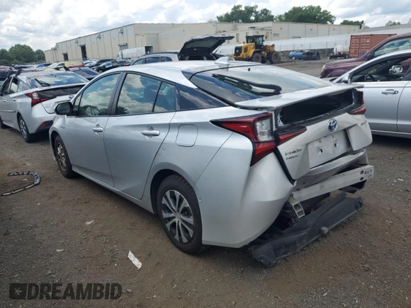 2020 Toyota Prius LE with VIN JTDL9RFU0L3014503, listed as a Copart auction lot 62886205 with 195,203 mi miles and Salvage title. Bid and sale history available at DreamBid. Image 2.