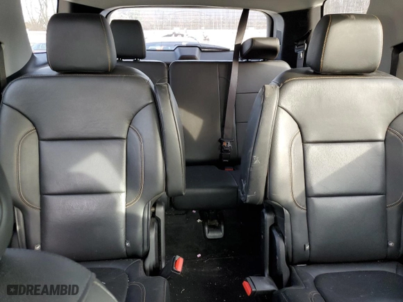 2019 Chevrolet Traverse RS with VIN 1GNERJKX7KJ242574, listed as a Copart auction lot 43157425 with 110,122 mi miles and Salvage Title. Bid and sale history available at carsss.com. Image 10.
