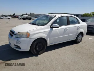 2010 Chevrolet Aveo 1LT with VIN KL1TD5DEXAB094552, listed as a Copart auction lot 63701925 with 161,846 mi miles and Salvage title. Bid and sale history available at DreamBid. Image 1.
