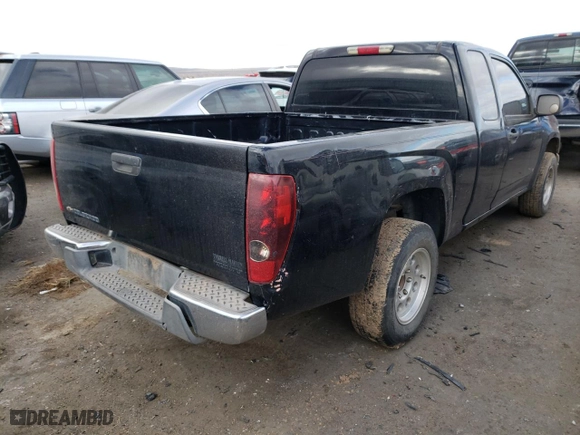 2008 Chevrolet Colorado Work Truck with VIN 1GCCS199588121084, listed as a Copart auction lot 76487184 with 296,300 mi miles and Clean Title. Bid and sale history available at carsss.com. Image 3.