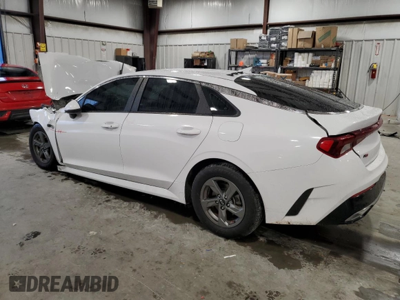 2021 Kia K5 LXS with VIN 5XXG14J23MG044968, listed as a Copart auction lot 46078135 with 0 mi miles and Salvage Title. Bid and sale history available at carsss.com. Image 2.
