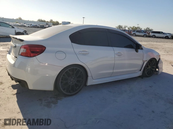 2018 Subaru WRX with VIN JF1VA1A61J9830520, listed as a Copart auction lot 48977945 with 112,524 mi miles and Salvage Title. Bid and sale history available at carsss.com. Image 3.