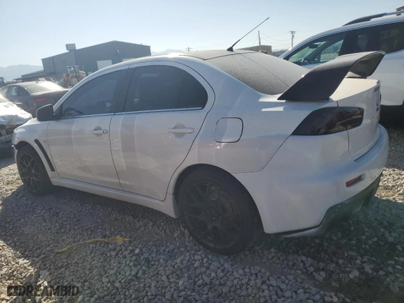 2008 Mitsubishi Lancer Evolution MR with VIN JA3AW56V58U051662, listed as a Copart auction lot 71618004 with 99,501 mi miles and Clean Title. Bid and sale history available at carsss.com. Image 2.