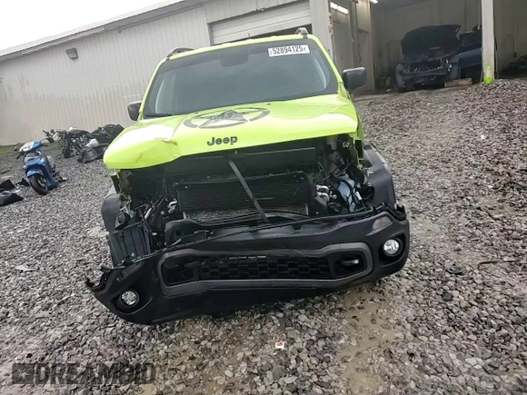 2018 Jeep Renegade Sport with VIN ZACCJBAB8JPH59058, listed as a Copart auction lot 52894125 with 191,622 mi miles and Salvage title. Bid and sale history available at DreamBid. Image 15.