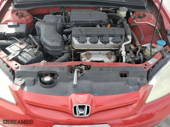 2005 Honda Civic Sdn VP with VIN 1HGES163X5L013367, listed as a Copart auction lot 49581915 with 210,285 mi miles and Salvage Title. Bid and sale history available at carsss.com. Image 11.