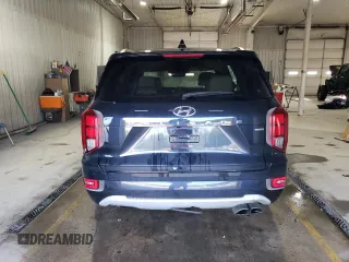 2021 Hyundai Palisade Limited z VIN KM8R5DHE5MU204142, wystawiony jako Copart lot #55079005 z przebiegiem 32 197 mil mil oraz Szkody całkowita. Historia ofert i sprzedaży dostępna na DreamBid. Obrazek 6.