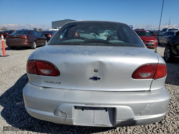 2002 Chevrolet Cavalier with VIN 1G1JC524727182873, listed as a Copart auction lot 47271305 with 139,677 mi miles and Salvage Title. Bid and sale history available at carsss.com. Image 6.