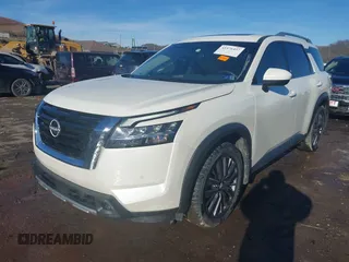 2022 Nissan Pathfinder SL with VIN 5N1DR3CD4NC255923, listed as a IAAI auction lot 41576437 with 30,751 mi miles and . Bid and sale history available at DreamBid. Image 19.