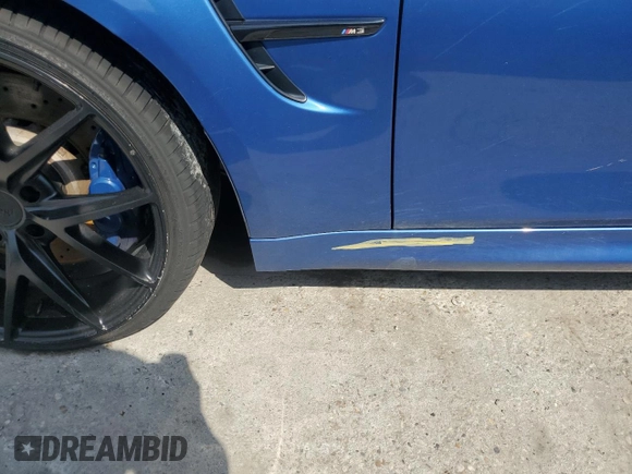 2016 BMW M3 with VIN WBS8M9C59G5D31154, listed as a Copart auction lot 54381145 with 88,259 mi miles and Non repairable. Bid and sale history available at DreamBid. Image 12.