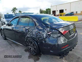 2024 Mercedes-Benz C 43 AMG with VIN W1KAF8HB6RR185662, listed as a IAAI auction lot 41699577 with 7,044 mi miles and . Bid and sale history available at DreamBid. Image 17.