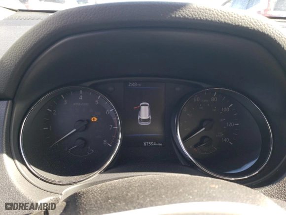 2020 Nissan Rogue SV with VIN JN8AT2MV4LW114831, listed as a Copart auction lot 47480375 with 67,594 mi miles and Salvage Title. Bid and sale history available at carsss.com. Image 9.