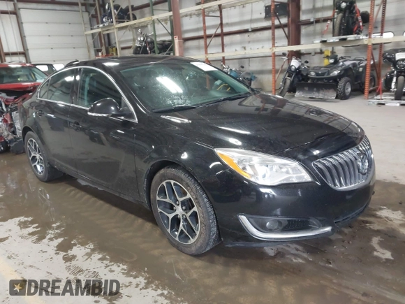 2017 Buick Regal Sport Touring with VIN 2G4GL5EX1H9101733, listed as a IAAI auction lot 41839210 with 122,890 mi miles. Bid and sale history available at carsss.com. Image 1.