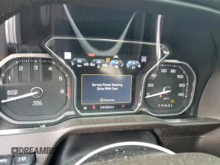 2021 GMC Sierra 1500 Denali with VIN 1GTU9FEL1MZ252967, listed as a Copart auction lot 58204675 with 34,686 mi miles and Salvage title. Bid and sale history available at DreamBid. Image 9.