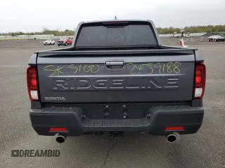 2024 Honda Ridgeline RTL with VIN 5FPYK3F54RB016029, listed as a Copart auction lot 82542864 with 6,745 mi miles and Salvage title. Bid and sale history available at DreamBid. Image 6.