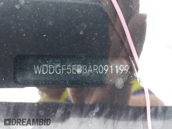 2010 Mercedes-Benz C 300 Sport with VIN WDDGF5EB8AR091199, listed as a IAAI auction lot 42382654 with 204,202 mi miles and . Bid and sale history available at DreamBid. Image 18.