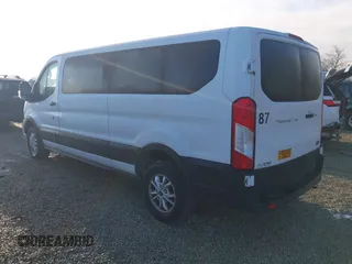 2021 Ford Transit Passenger XL with VIN 1FBAX2Y81MKA14882, listed as a IAAI auction lot 41861105 with 71,457 mi miles. Bid and sale history available at carsss.com. Image 3.