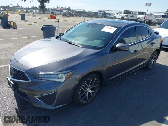 2019 Acura ILX Premium with VIN 19UDE2F73KA009244, listed as a IAAI auction lot 42283316 with 39,784 mi miles and . Bid and sale history available at DreamBid. Image 2.