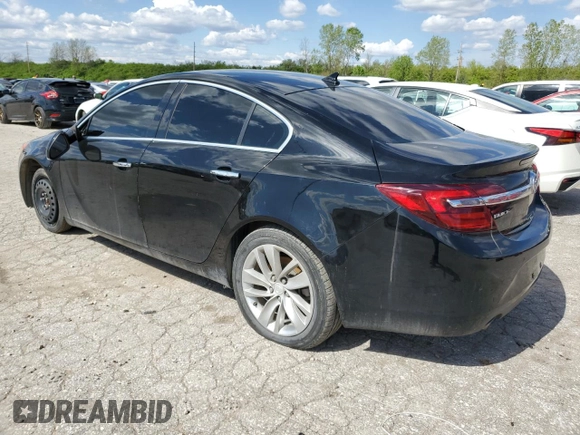 2014 Buick Regal Premium I with VIN 2G4GN5EX0E9316946, listed as a Copart auction lot 54612275 with 61,803 mi miles and Salvage Title. Bid and sale history available at carsss.com. Image 2.
