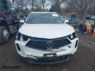 2023 Acura RDX w/A-Spec Package with VIN 5J8TC2H65PL010087, listed as a IAAI auction lot 41732497 with 14,849 mi miles. Bid and sale history available at carsss.com. Image 12.