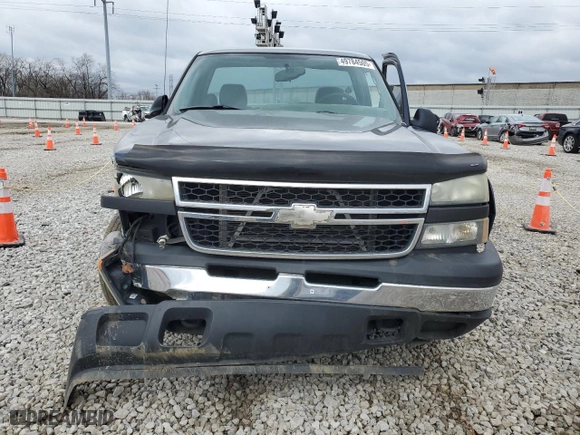 2006 Chevrolet Silverado 1500 Work Truck with VIN 3GCEC14X56G266385, listed as a Copart auction lot 49784505 with 0 mi miles and Salvage Title. Bid and sale history available at carsss.com. Image 5.