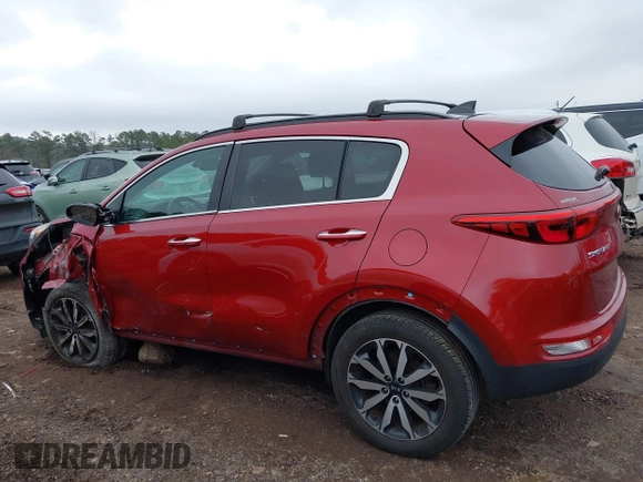 2018 Kia Sportage EX with VIN KNDPNCAC9J7404806, listed as a IAAI auction lot 41575137 with 62,261 mi miles and . Bid and sale history available at carsss.com. Image 14.