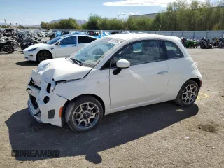 2018 FIAT 500 Pop with VIN 3C3CFFKH3JT465141, listed as a Copart auction lot 72617594 with 11,665 mi miles and Salvage Title. Bid and sale history available at carsss.com. Image 1.