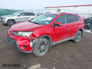 2014 Toyota RAV4 XLE with VIN 2T3RFREV6EW135095, listed as a IAAI auction lot 41706521 with 135,631 mi miles. Bid and sale history available at carsss.com. Image 17.