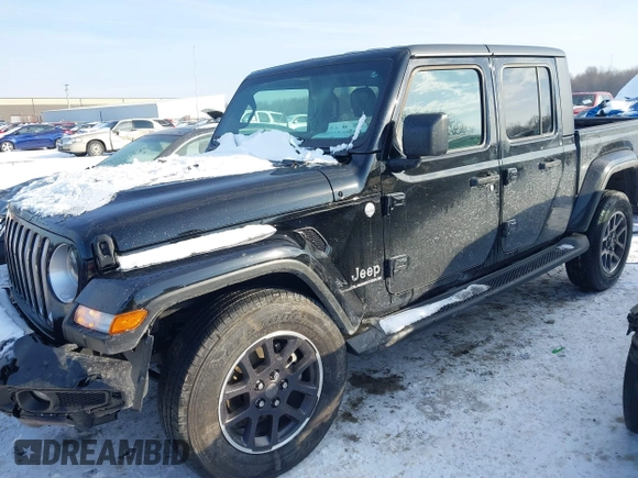 2023 Jeep Gladiator Overland с VIN 1C6HJTFG1PL553343, выставлен на аукционе IAAI как лот 41349518 с пробегом 19 556 миль миль и . История ставок и продаж доступна на DreamBid. Изображение 6.