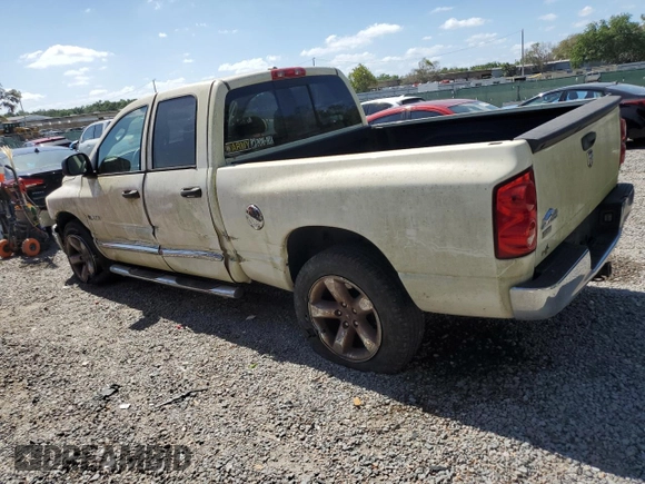 2008 Dodge Ram 1500 SLT with VIN 1D7HA18N98J209500, listed as a Copart auction lot 51699405 with 81,404 mi miles and Salvage Title. Bid and sale history available at carsss.com. Image 2.