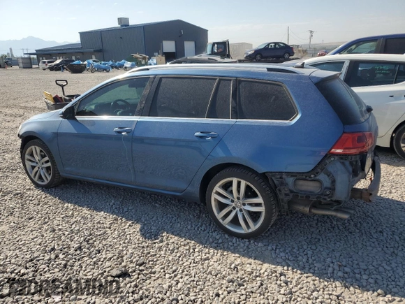 2015 Volkswagen Golf SportWagen TDI S with VIN 3VWCA7AU1FM516407, listed as a Copart auction lot 61723174 with 159,707 mi miles and Salvage Title. Bid and sale history available at carsss.com. Image 2.