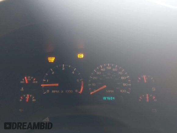 1999 Chevrolet Blazer Trailblazer z VIN 1GNDT13W4X2187490, wystawiony jako IAAI lot #41966073 z przebiegiem 187 604 mil mil oraz . Historia ofert i sprzedaży dostępna na DreamBid. Obrazek 7.