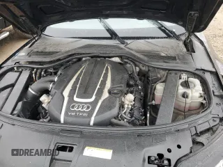 2015 Audi A8 4.0T with VIN WAU32AFD6FN037523, listed as a Copart auction lot 59757555 with 146,463 mi miles and Clean title. Bid and sale history available at DreamBid. Image 11.