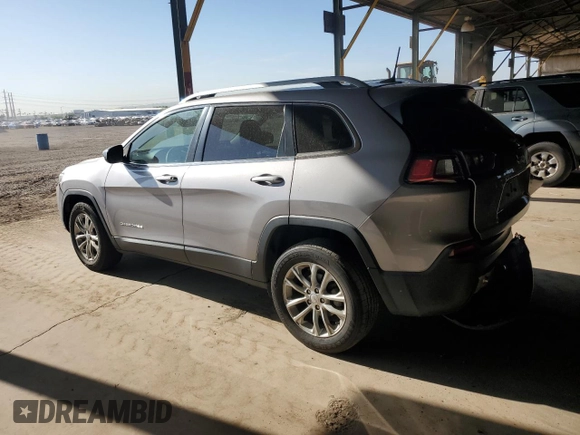 2019 Jeep Cherokee Latitude z VIN 1C4PJLCB7KD376684, wystawiony jako Copart lot #60566295 z przebiegiem 99 184 mil mil oraz Szkoda całkowita • Salvage title. Historia ofert i sprzedaży dostępna na DreamBid. Obrazek 2.