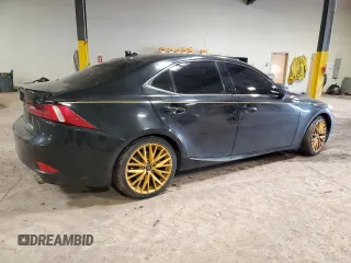 2015 Lexus IS 250 with VIN JTHCF1D21F5017770, listed as a Copart auction lot 47179845 with 171,876 mi miles and Salvage Title. Bid and sale history available at DreamBid. Image 3.