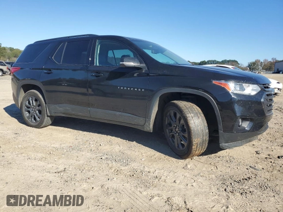 2021 Chevrolet Traverse RS with VIN 1GNERJKW8MJ246031, listed as a Copart auction lot 80468954 with 76,003 mi miles and Salvage Title. Bid and sale history available at carsss.com. Image 4.