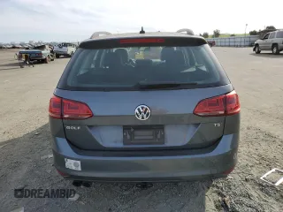 2016 Volkswagen Golf SportWagen TSI S with VIN 3VWC17AU2GM518474, listed as a Copart auction lot 46918065 with 63,374 mi miles and Salvage Title. Bid and sale history available at carsss.com. Image 6.