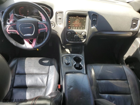 2017 Dodge Durango R/T with VIN 1C4SDHCT3HC610941, listed as a Copart auction lot 52391455 with 172,467 mi miles and Salvage Title. Bid and sale history available at carsss.com. Image 8.