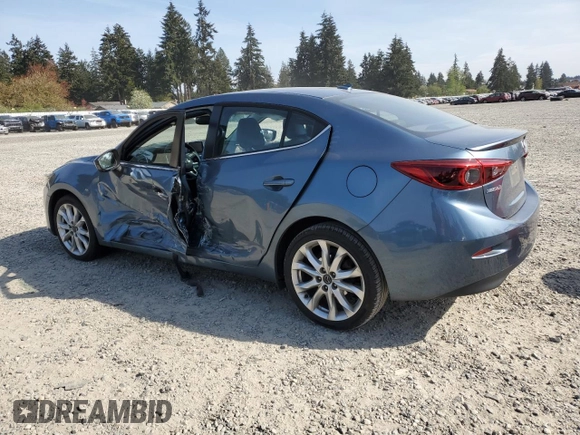 2015 Mazda 3 S Grand Touring with VIN JM1BM1W32F1220361, listed as a Copart auction lot 54720745 with 71,960 mi miles and Salvage Title. Bid and sale history available at DreamBid. Image 2.
