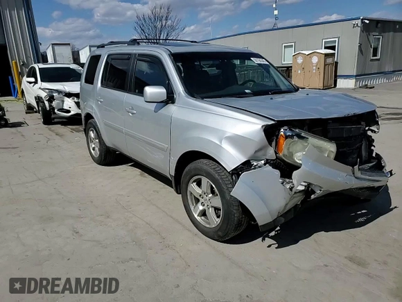 2009 Honda Pilot EX-L with VIN 5FNYF48559B020820, listed as a Copart auction lot 50194345 with 0 mi miles and Salvage Title. Bid and sale history available at carsss.com. Image 11.