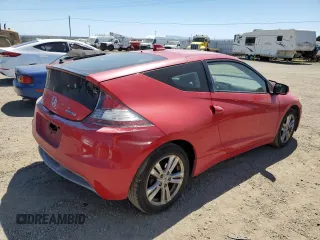 2011 Honda CR-Z with VIN JHMZF1D40BS010378, listed as a Copart auction lot 57410725 with 169,896 mi miles and Salvage title. Bid and sale history available at DreamBid. Image 3.