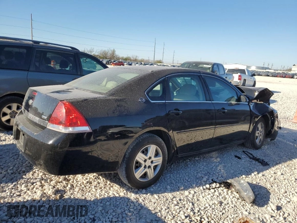 2007 Chevrolet Impala LS z VIN 2G1WB55K679125329, wystawiony jako Copart lot #49898495 z przebiegiem Nie podano mil oraz Szkoda całkowita • Salvage title. Historia ofert i sprzedaży dostępna na DreamBid. Obrazek 3.