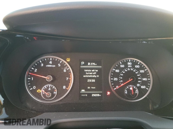 2024 Kia K5 LXS with VIN 5XXG14J25RG264734, listed as a Copart auction lot 84003064 with 29,209 mi miles and Salvage Title. Bid and sale history available at carsss.com. Image 9.