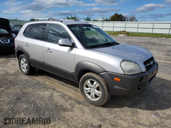 2006 Hyundai Tucson GLS with VIN KM8JN72DX6U308336, listed as a Copart auction lot 72751384 with 177,227 mi miles and Clean Title. Bid and sale history available at carsss.com. Image 4.