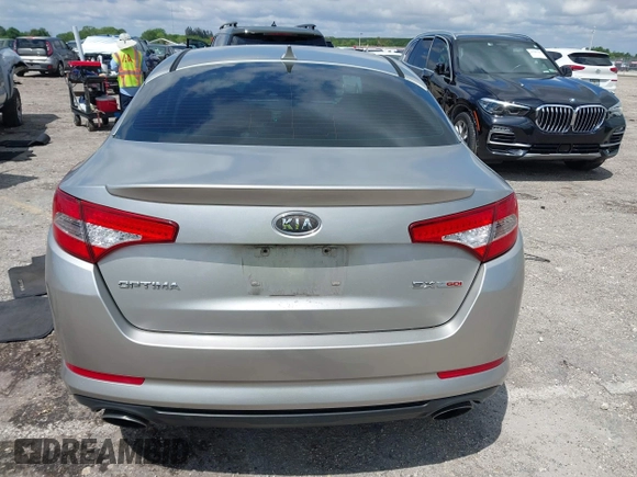 2012 Kia Optima SX with VIN 5XXGR4A67CG066935, listed as a IAAI auction lot 41989589 with 80,420 mi miles and . Bid and sale history available at carsss.com. Image 16.