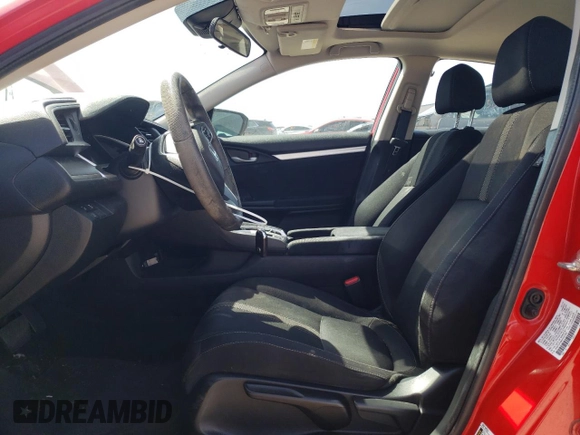 2017 Honda Civic EX with VIN 2HGFC2F88HH557595, listed as a Copart auction lot 50306945 with 68,607 mi miles and Salvage Title. Bid and sale history available at DreamBid. Image 7.