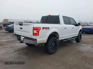 2020 Ford F-150 XL with VIN 1FTEW1E47LKD09110, listed as a IAAI auction lot 41559405 with 83,074 mi miles. Bid and sale history available at carsss.com. Image 4.
