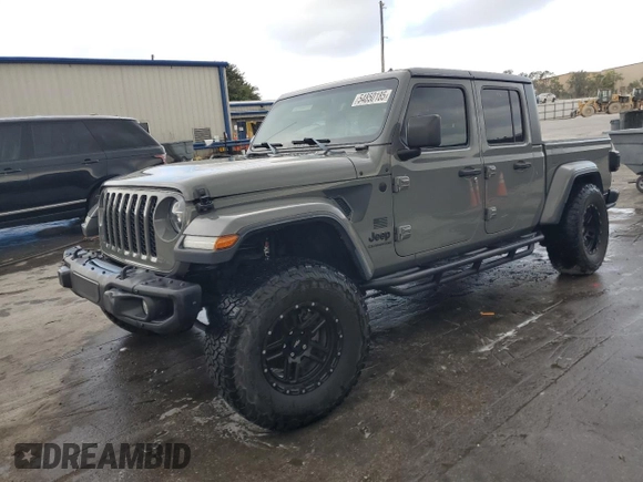 2021 Jeep Gladiator Sport S с VIN 1C6JJTAG1ML562354, выставлен на аукционе Copart как лот 54850185 с пробегом 67 473 миль миль и На запчасти • Non repairable. История ставок и продаж доступна на DreamBid. Изображение 1.