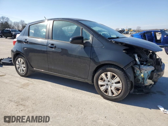 2014 Toyota Yaris L with VIN VNKKTUD37EA012957, listed as a Copart auction lot 44744675 with 154,574 mi miles and Salvage Title. Bid and sale history available at carsss.com. Image 4.